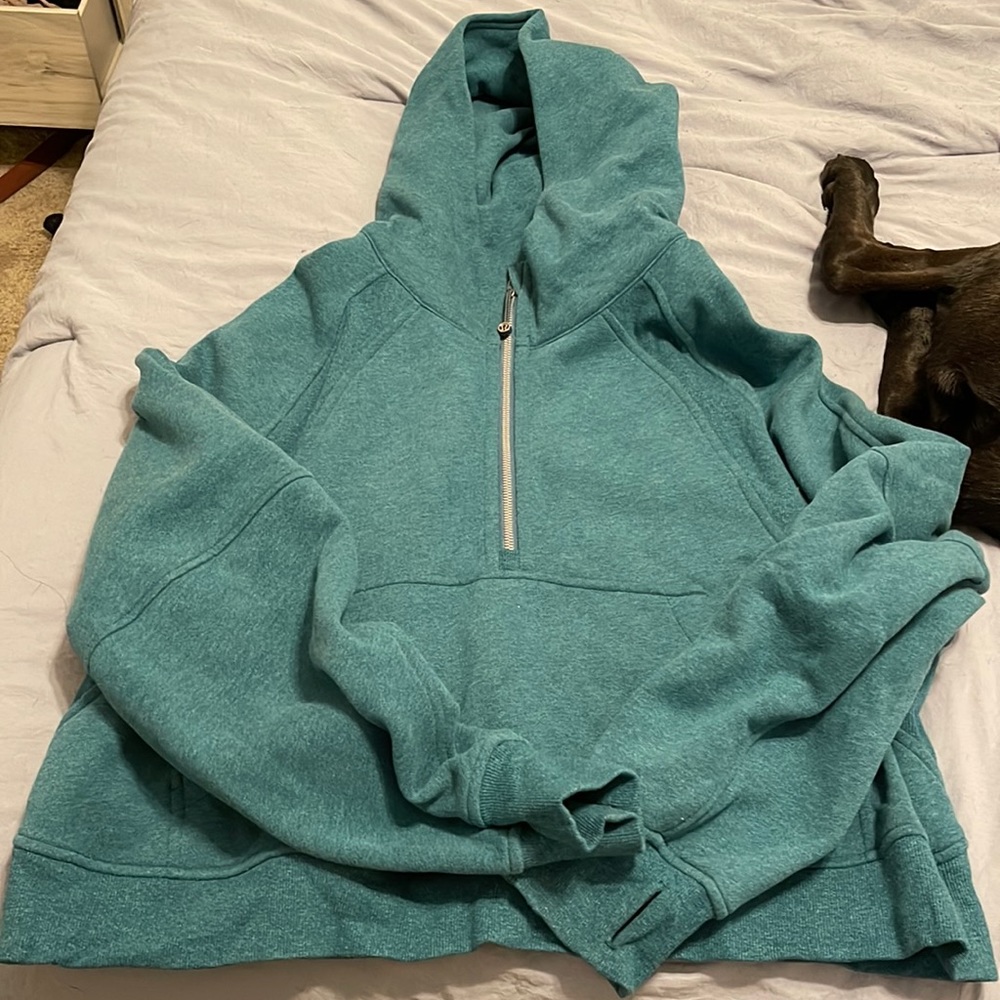 Lulu Lemon Scuba Oversized Half-Zip Hoodie